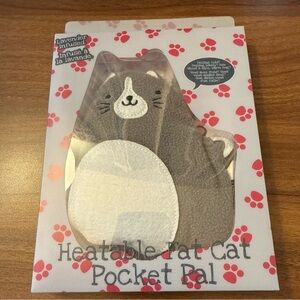 Lavender Infused Heatable Cat Pocket Pal - Gray